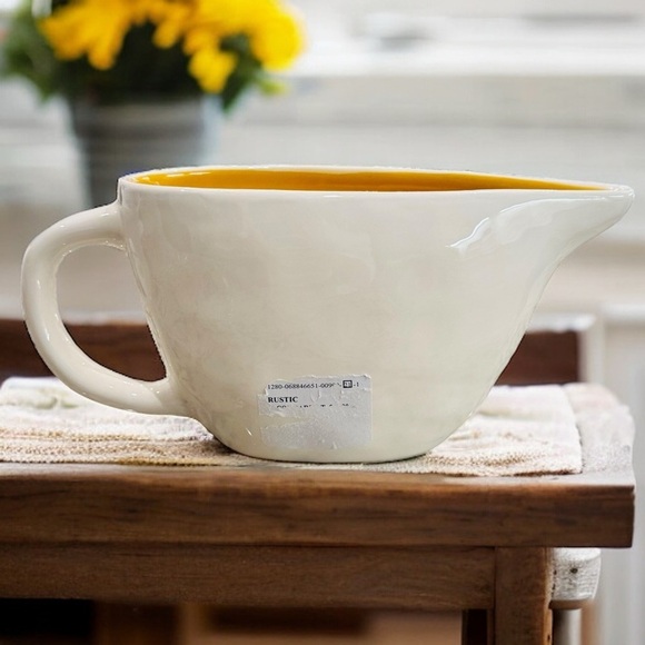 Rae Dunn by Magenta “HAPPY TURKEY DAY” Gravy Boat NEW - Picture 2 of 4